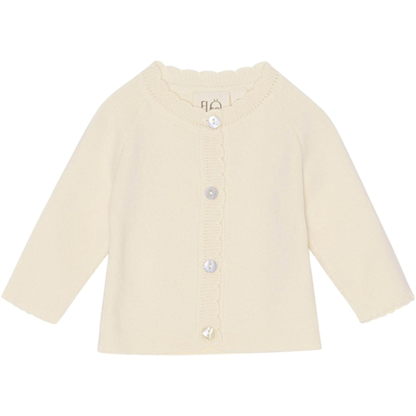 Flöss Kaya Cardigan Soft white