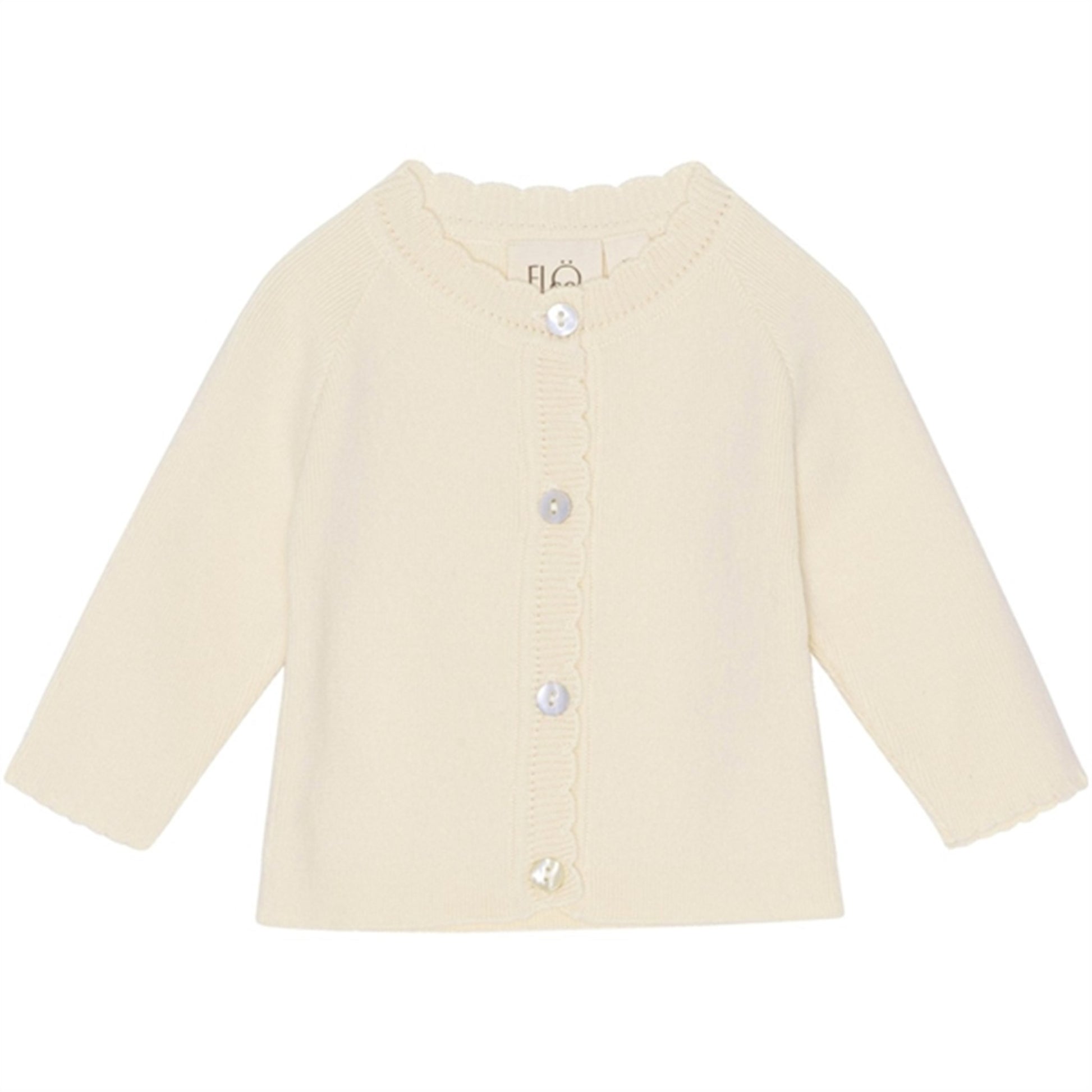 Flöss Kaya Cardigan Soft white