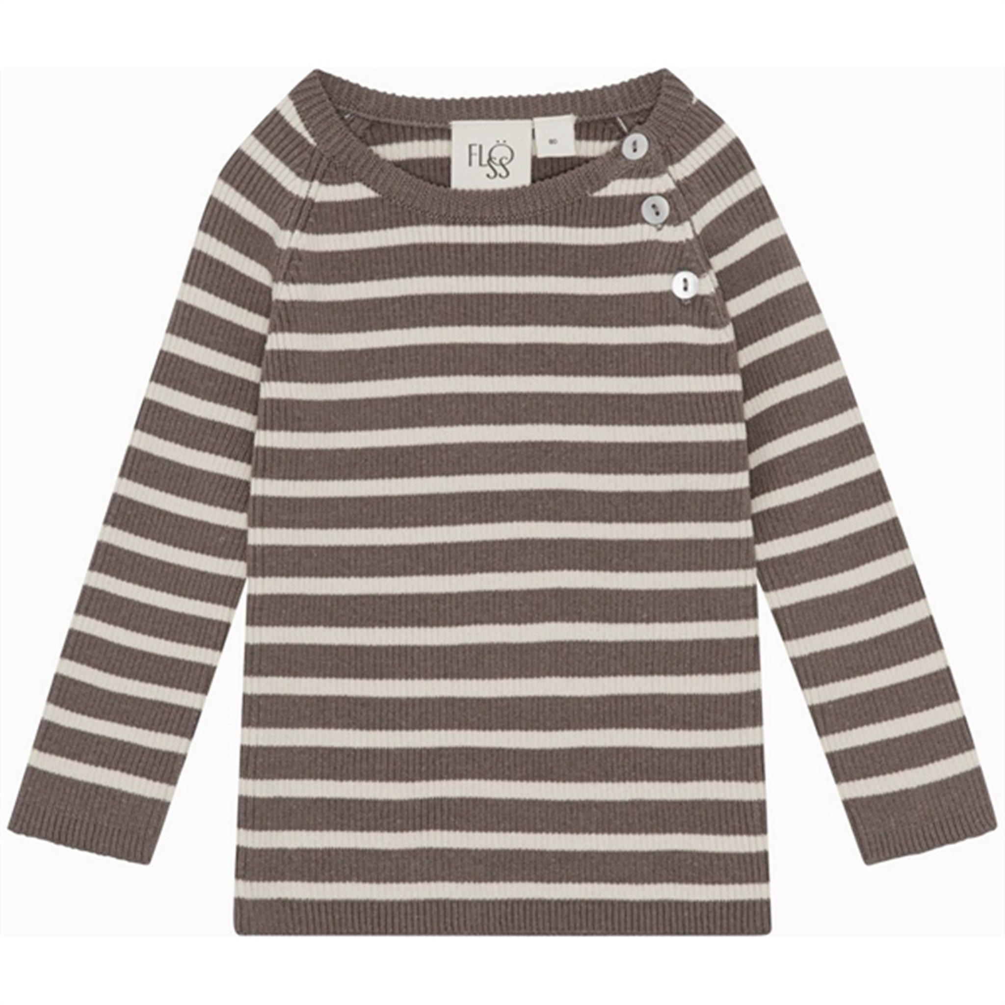 Flöss Flye Knitted sweater Mocca