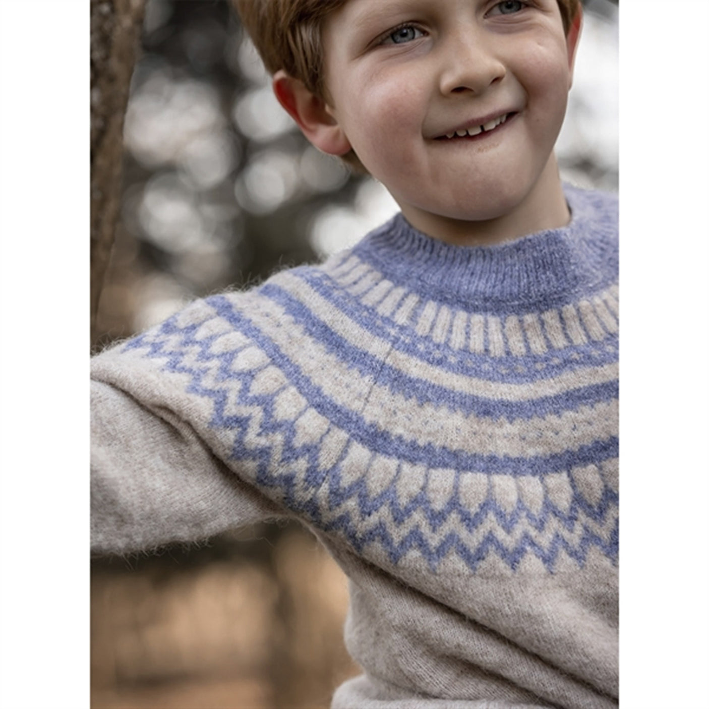 Fliink Sandshell Star Alpaca Knit Pullover