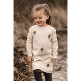 Fliink Sandshell Embr. Sheep Alon Dress