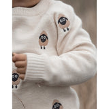 Fliink Sandshell Embr. Sheep Alon Pullover