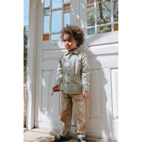 Flöss Svend Overshirt Blue Gingham