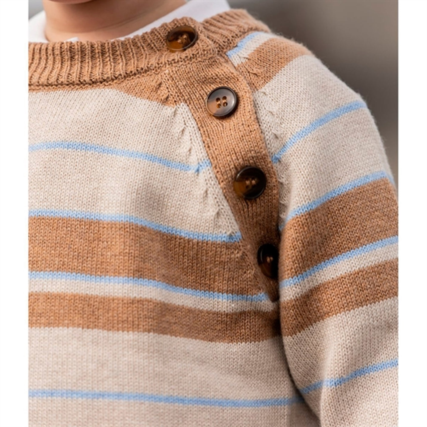 Fliink Tigers Eye Multi Stripe Bon Pullover