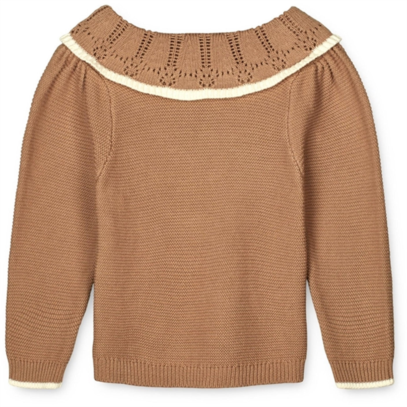 Fliink Tigers Eye Straw Strik Blouse