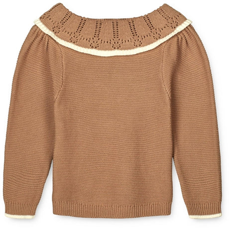 Fliink Tigers Eye Straw Strik Blouse