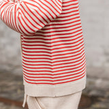 Fliink High Risk Red Stripe Fave Stripe Knitted Cardigan