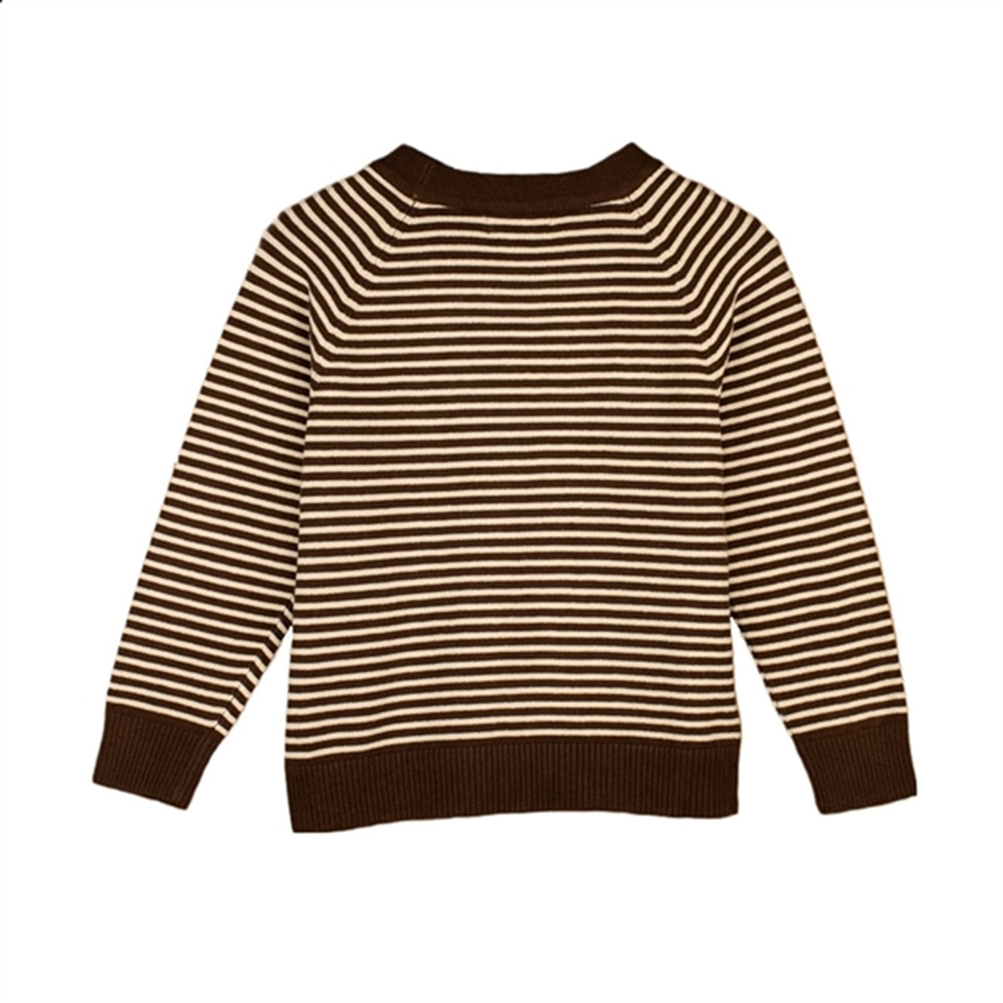 Fliink Chicory Coffee W. Sand Stripes Favo Pullover