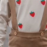 Fliink Sandshell/High Risk Red Strawberry Favo Embr. Knit