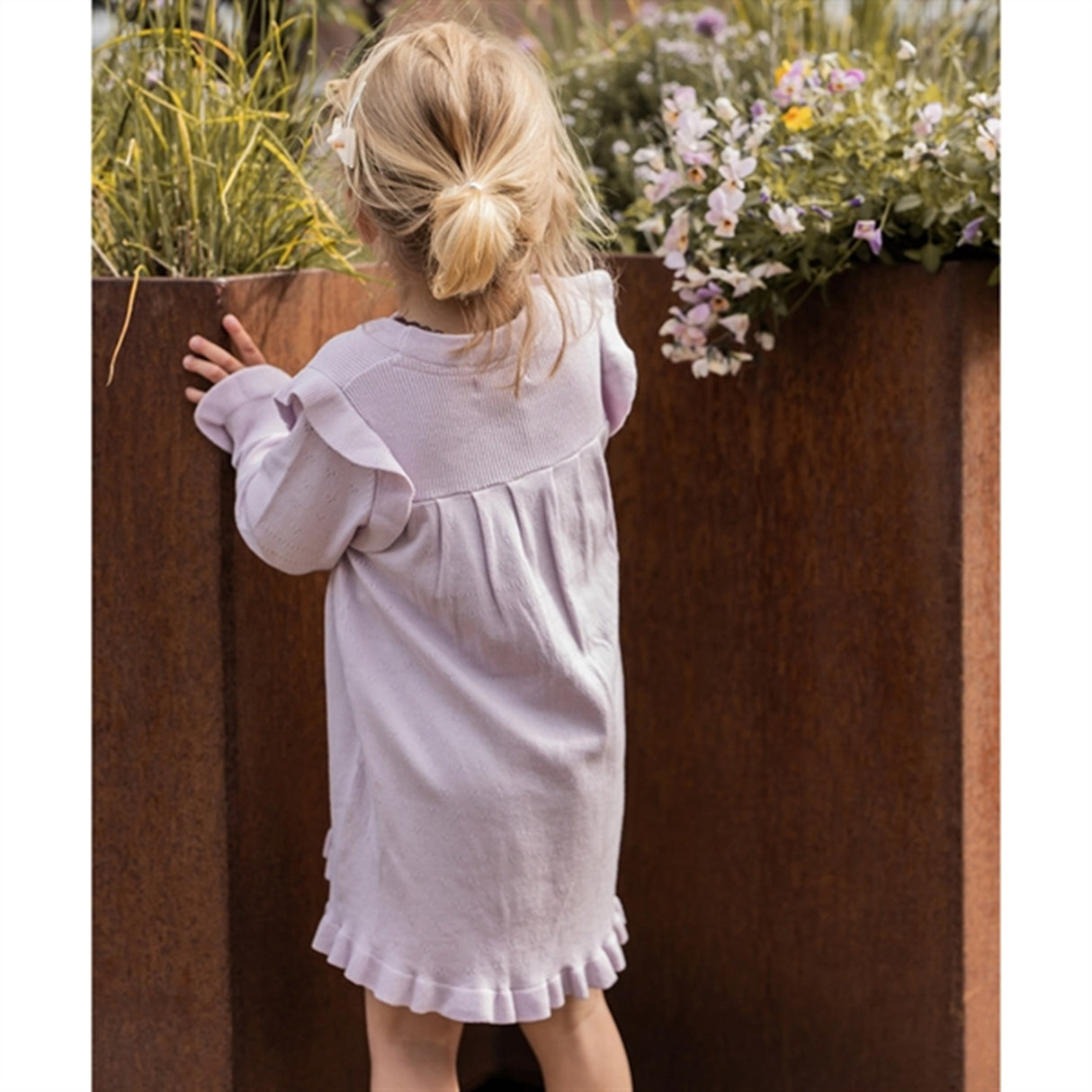 Fliink Lavender Fog Fame Strik Dress