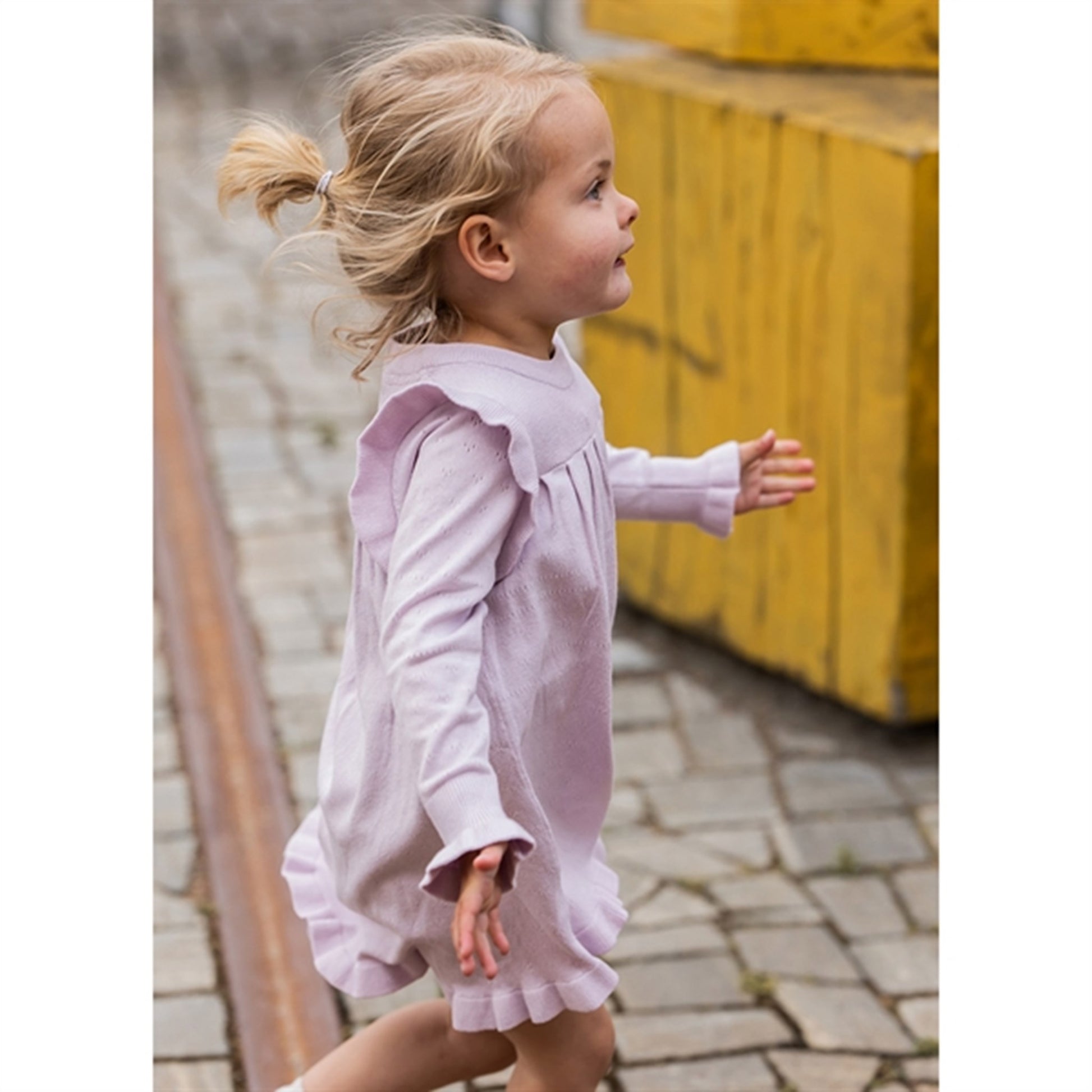 Fliink Lavender Fog Fame Strik Dress