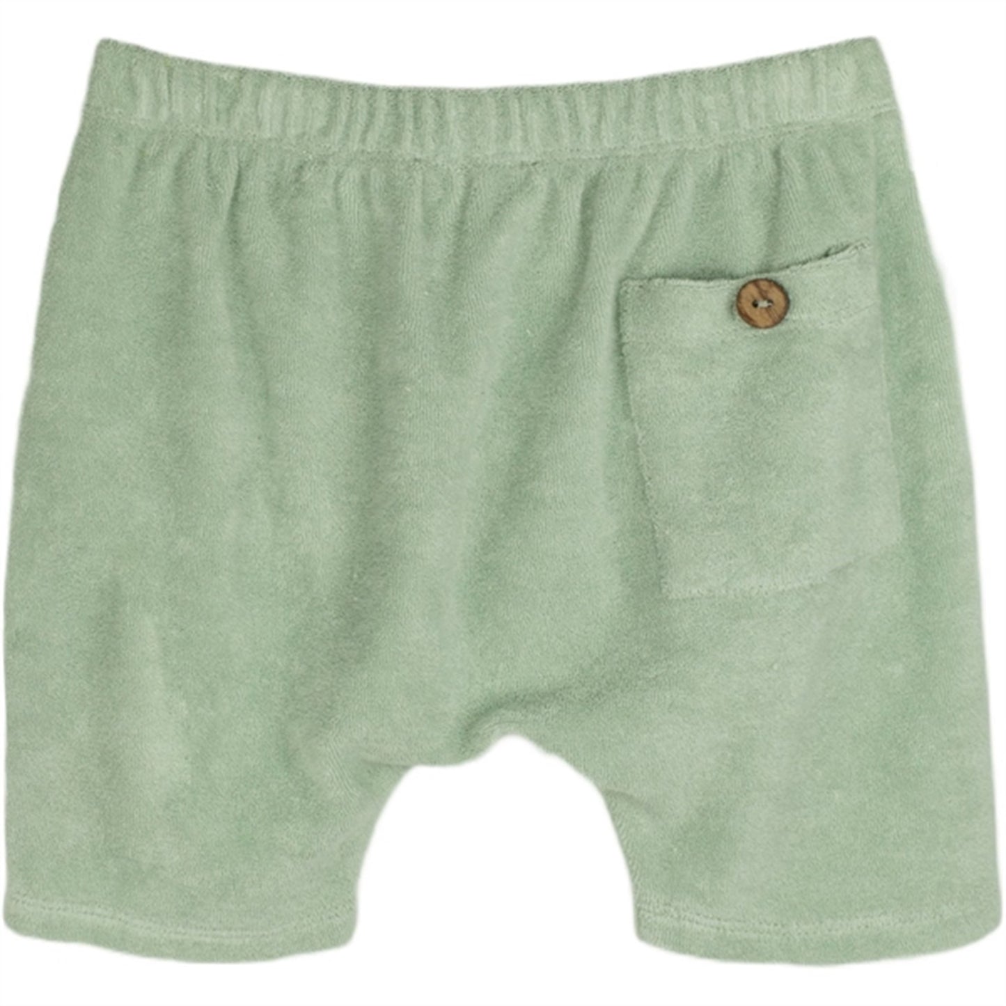 Fliink Dusty Green Teddy Shorts
