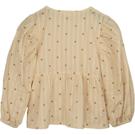 Fliink Sandshell Aop Nanna Ls Blouse