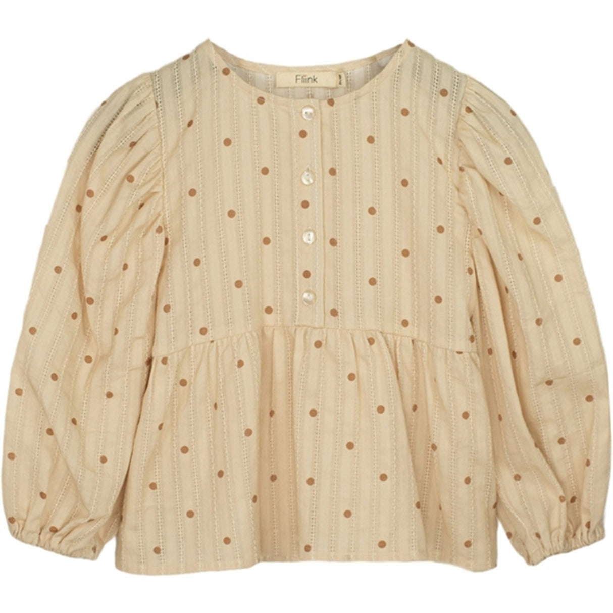 Fliink Sandshell Aop Nanna Ls Blouse