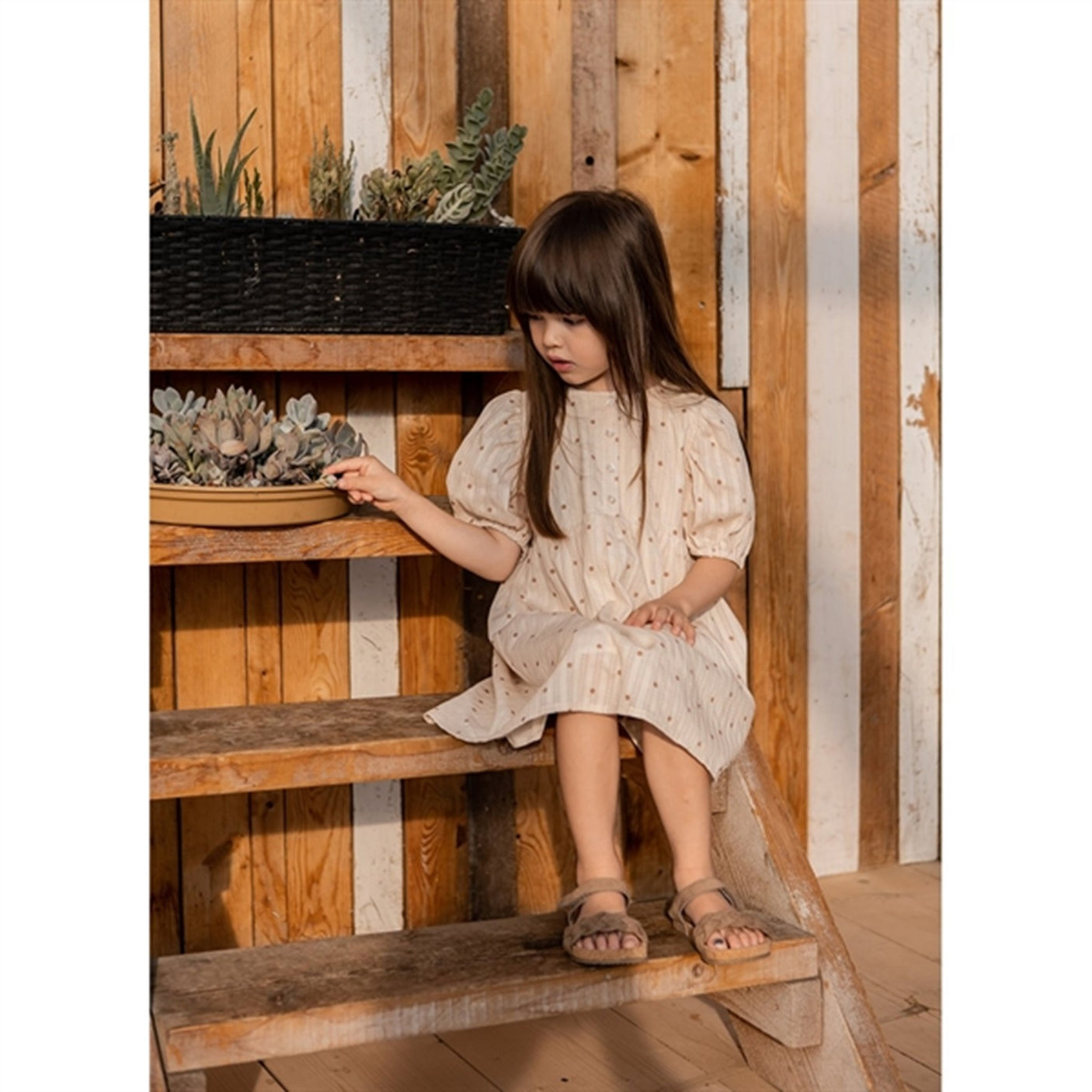 Fliink Sandshell Aop Nanna Ss Dress