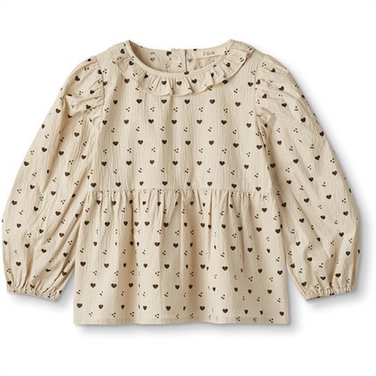 Fliink Sandshell Aop Winter Ls Blouse