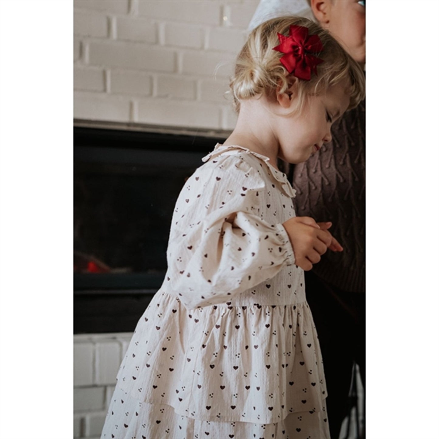 Fliink Sandshell Aop Winter Ls Dress