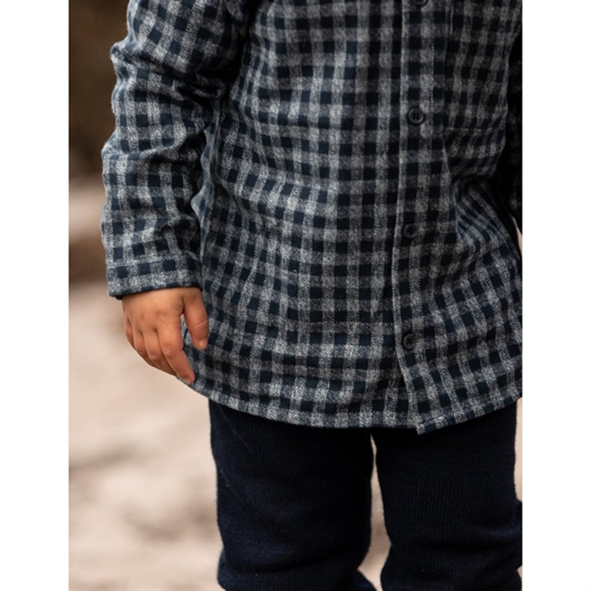 Fliink Navy Coda Check Shirt
