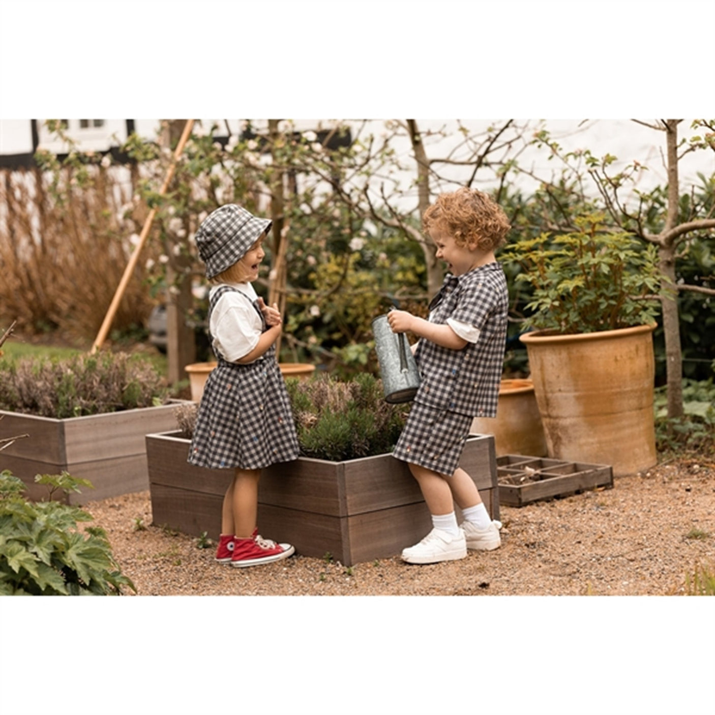 Fliink Magnet Check Aop Polar Shorts