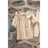 Fliink Sandshell Magnet Stripe Vira Shirt Blouse