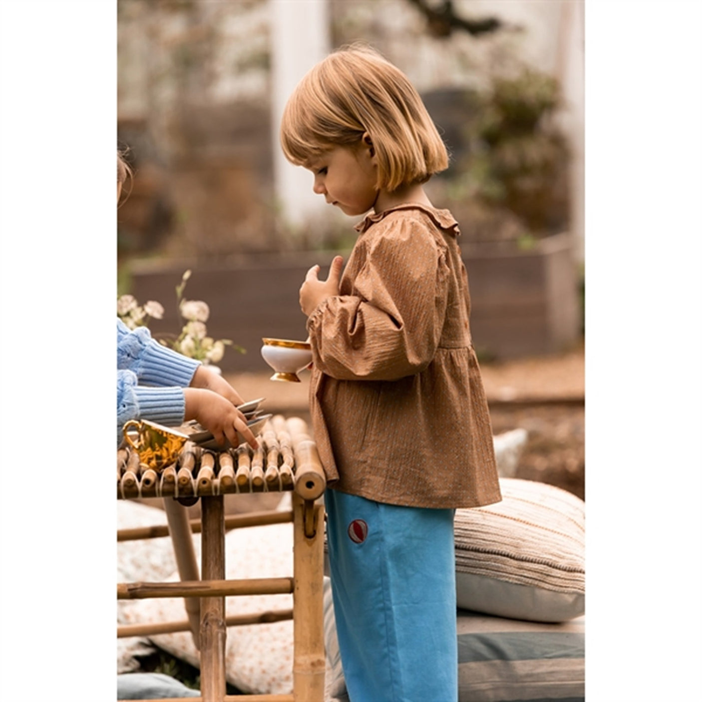 Fliink Tigers Eye Dot Aop Toto Blouse