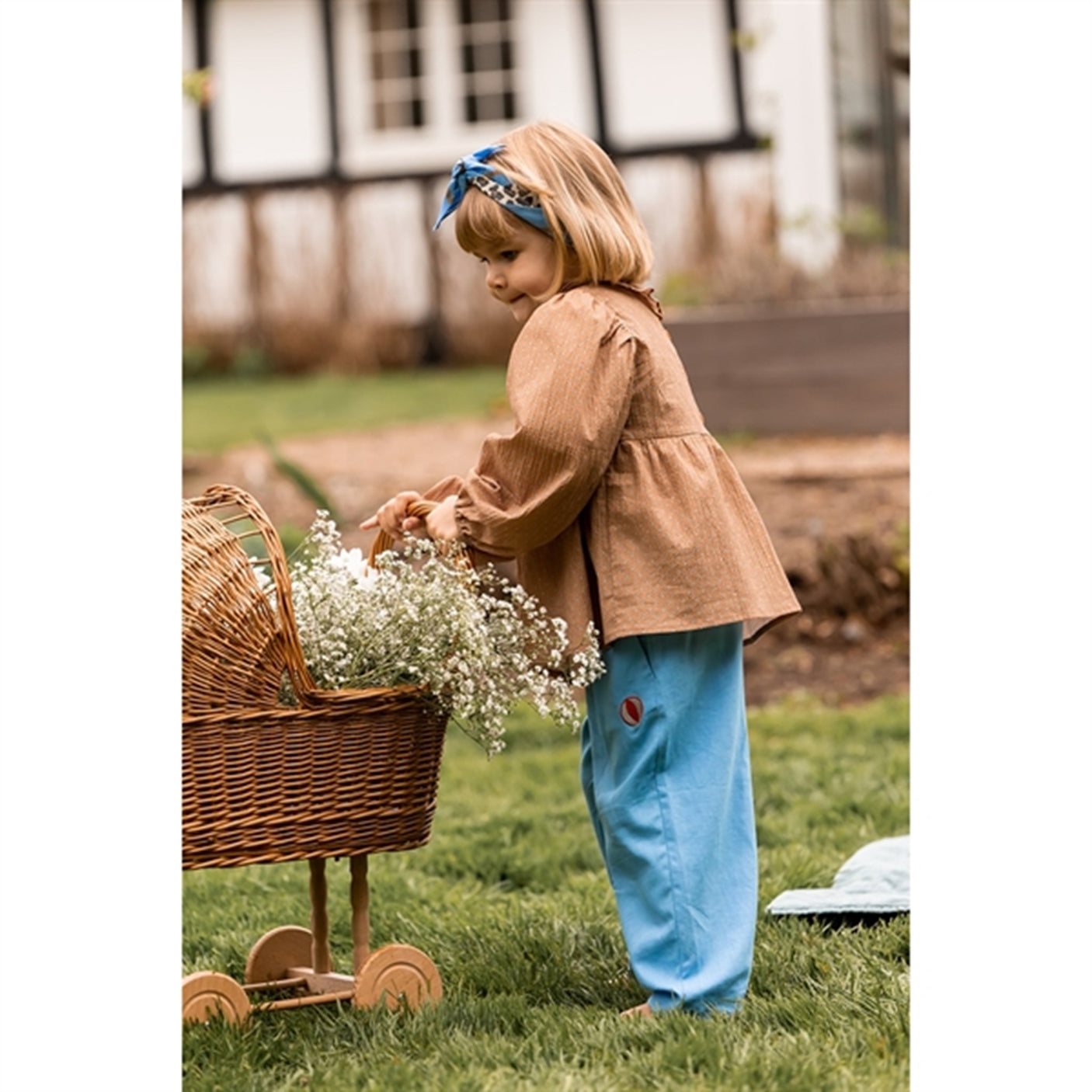 Fliink Tigers Eye Dot Aop Toto Blouse