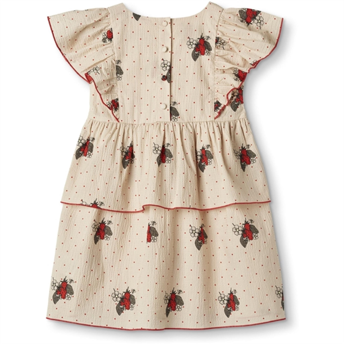 Fliink Sandshell Dot Aop Summerbuzz Dress