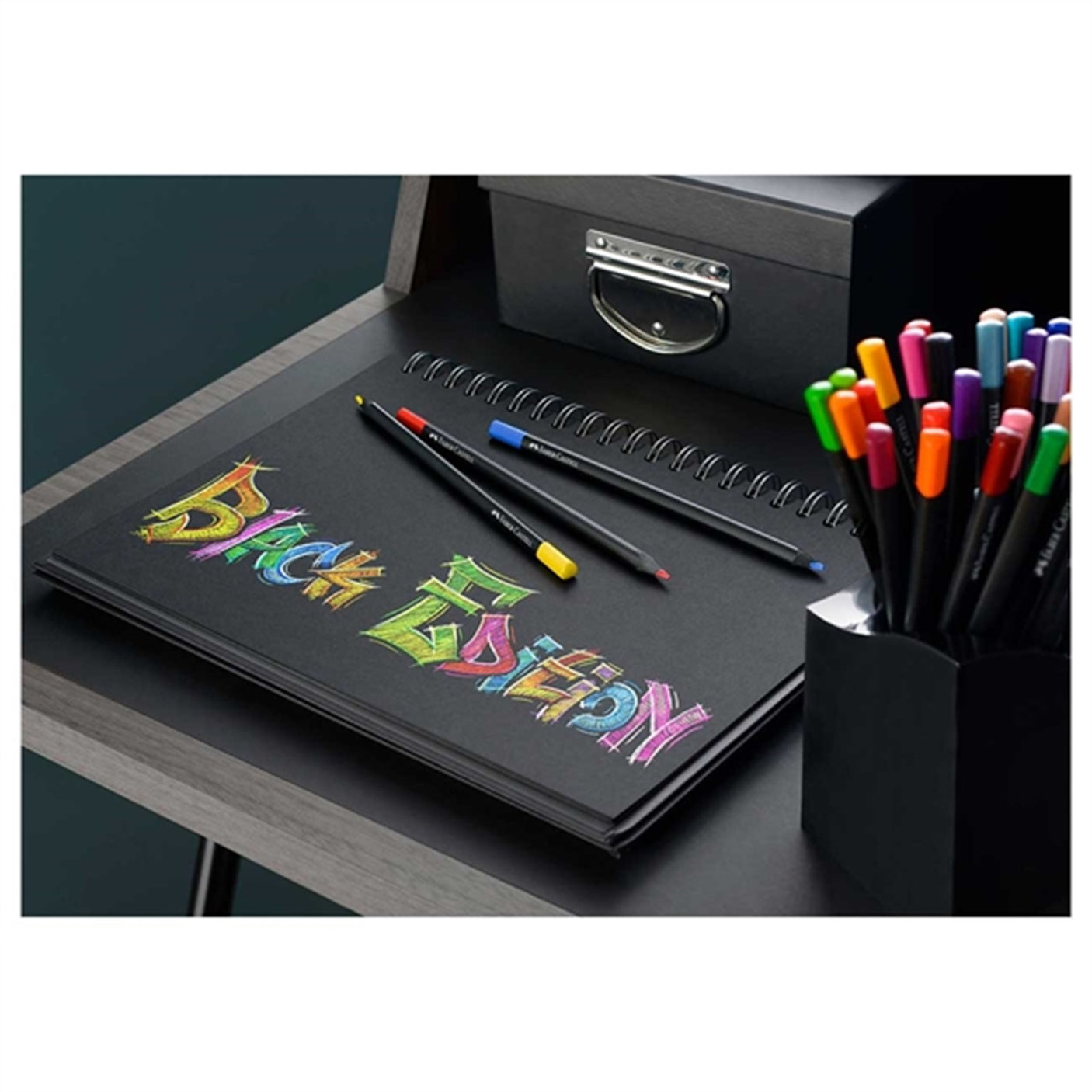Faber Castell Black Edition 24 Colour Pencils