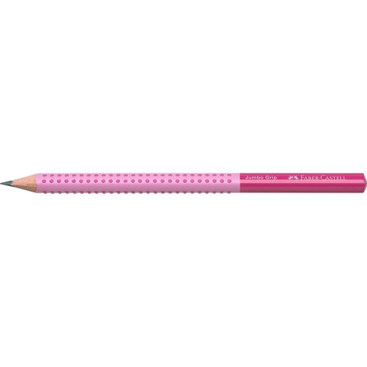 Faber Castell Jumbo Grip Pencils 2x2 Tones Pink