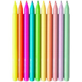 Faber Castell Grip Felt Pens 10 Colours Neon/Pastel 3