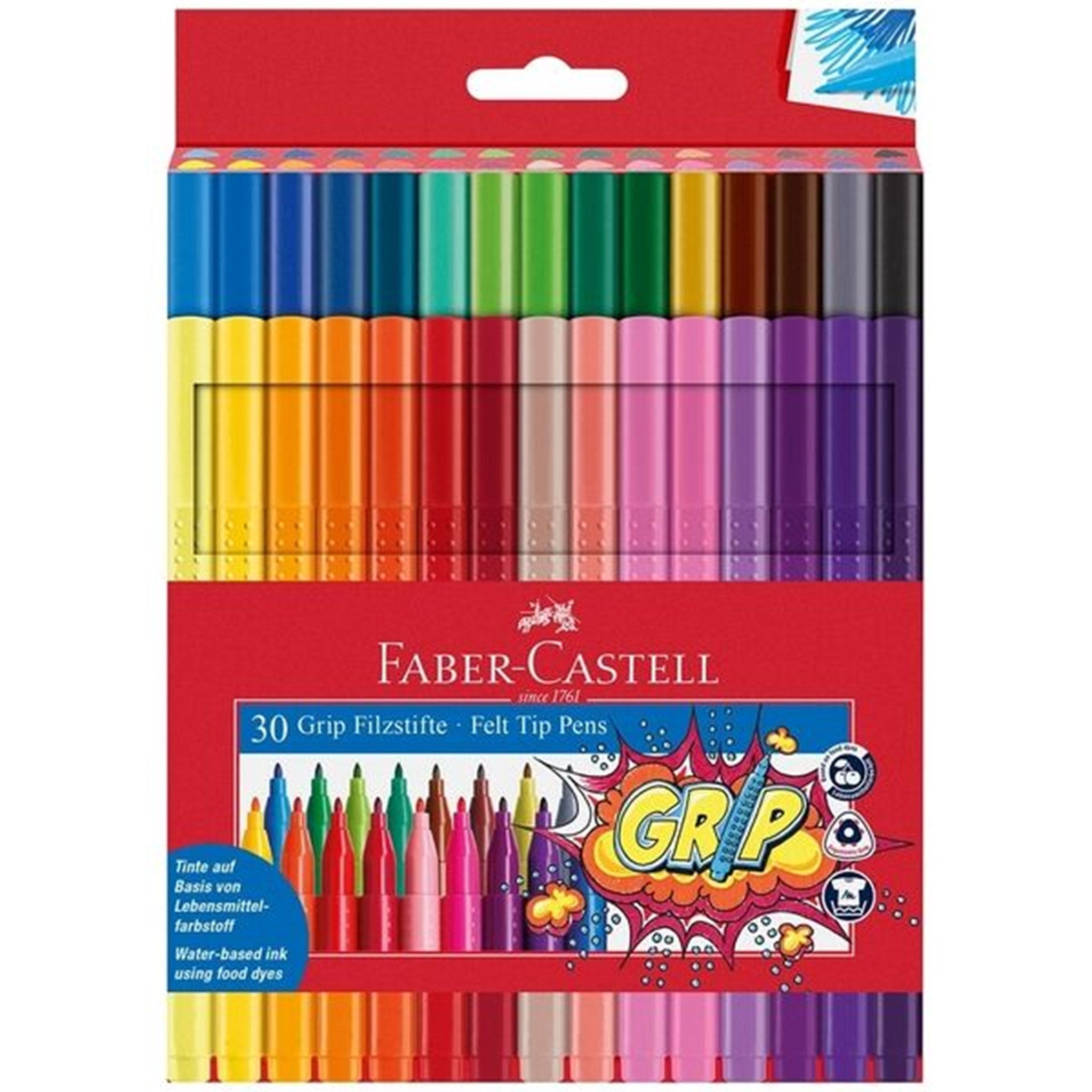 Faber Castell Grip 30 彩色马克笔是艺术家