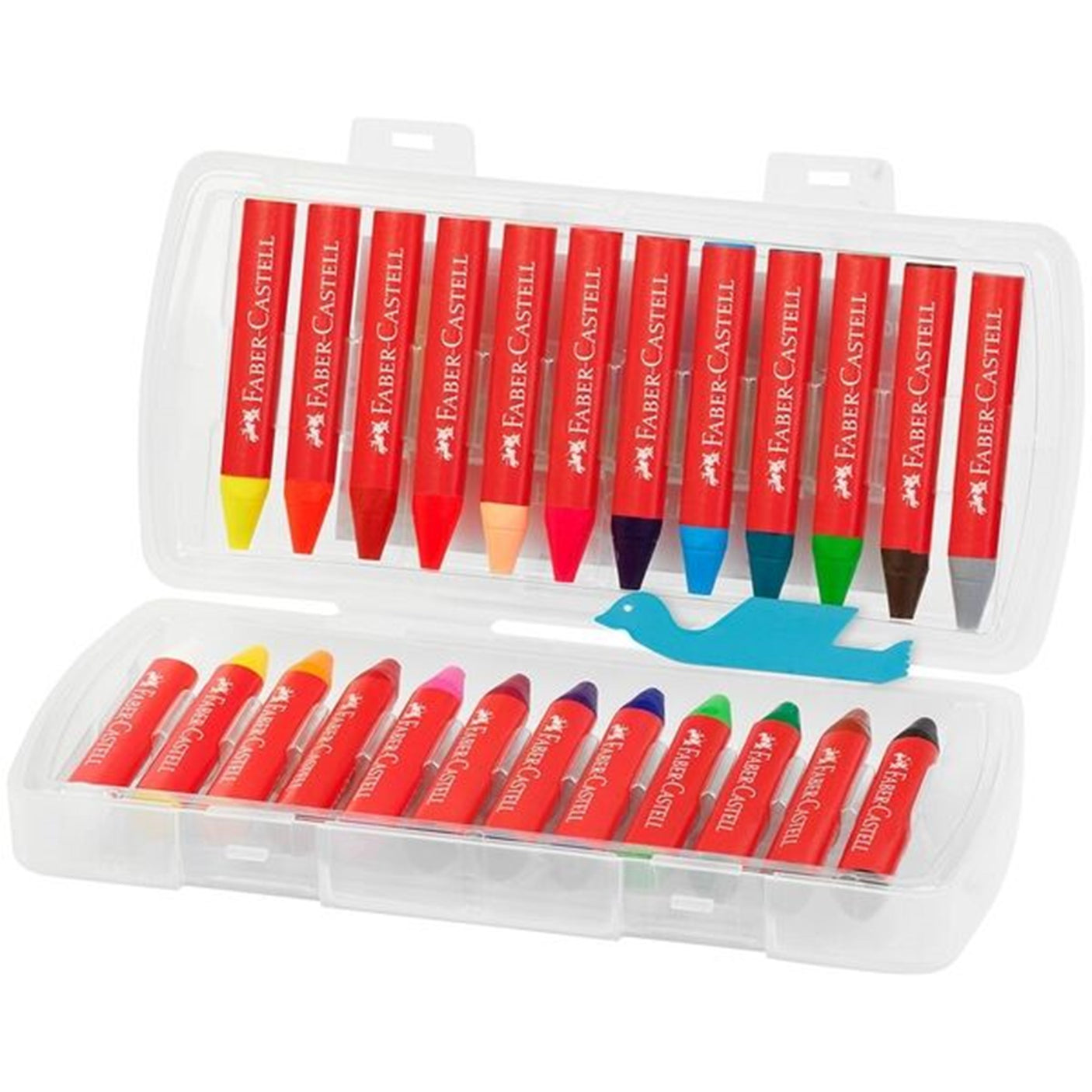 Faber Castell Jumbo Wax Crayons Box 24 Colours