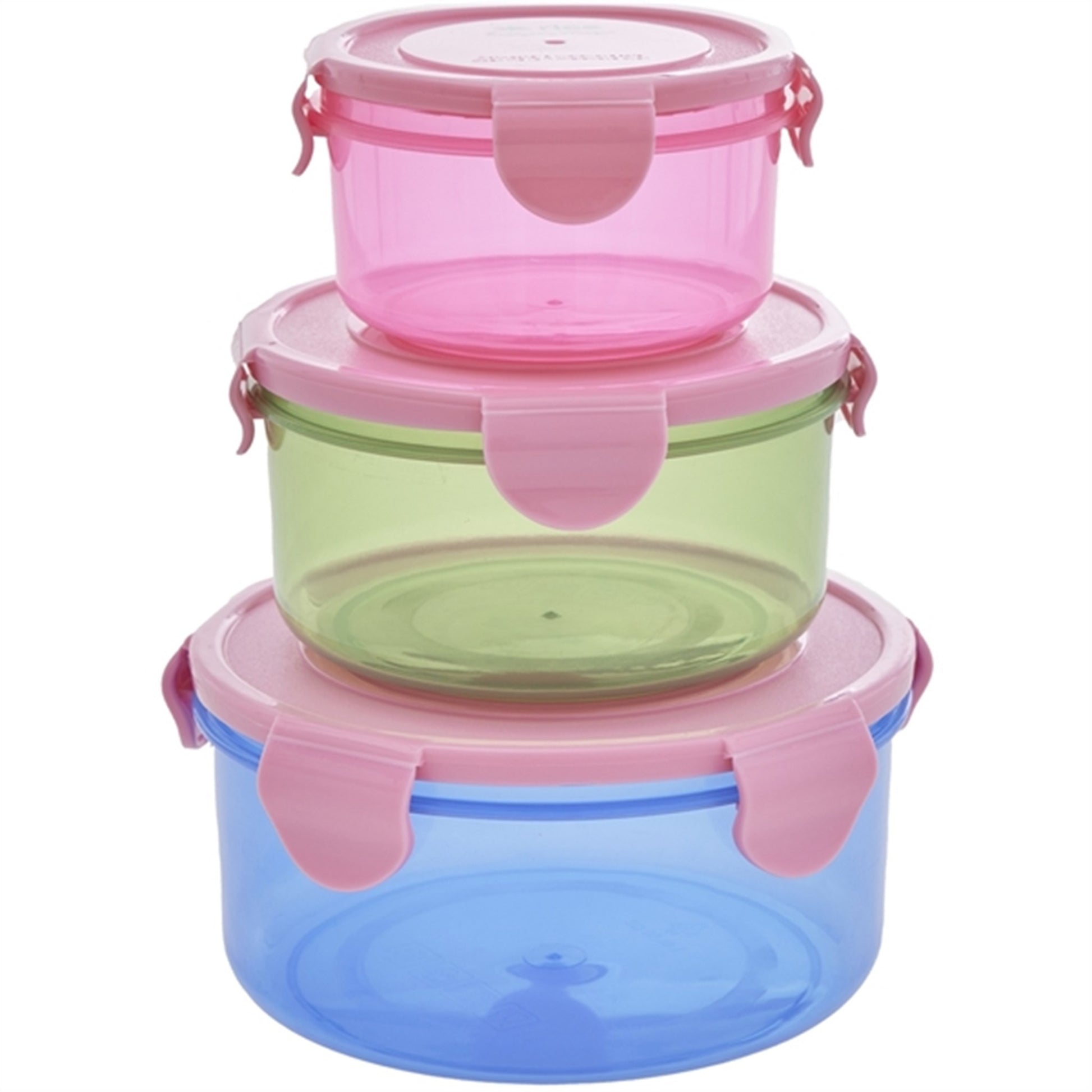 RICE Multicolor Food Boxes 3-pack