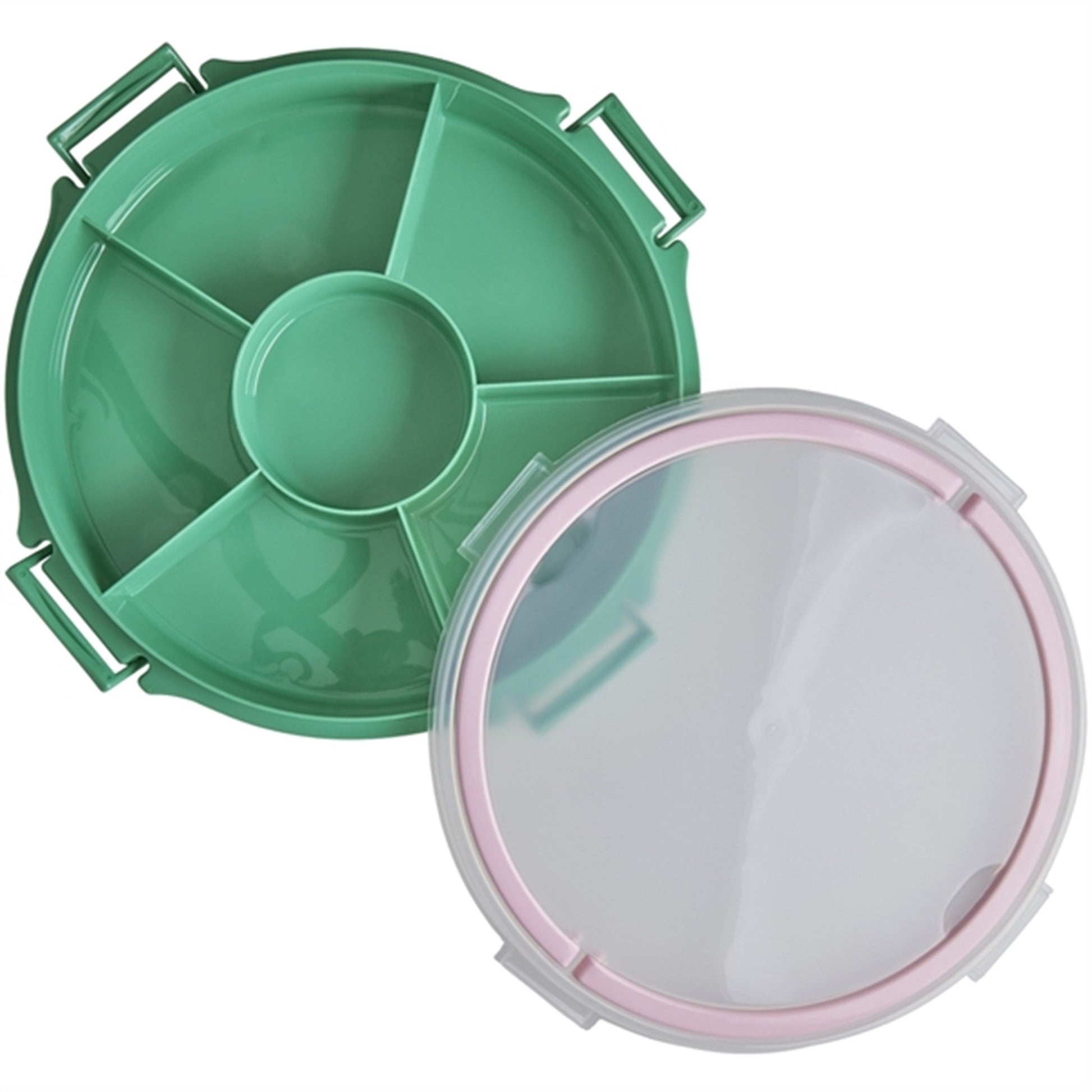 RICE Green Serving Tray