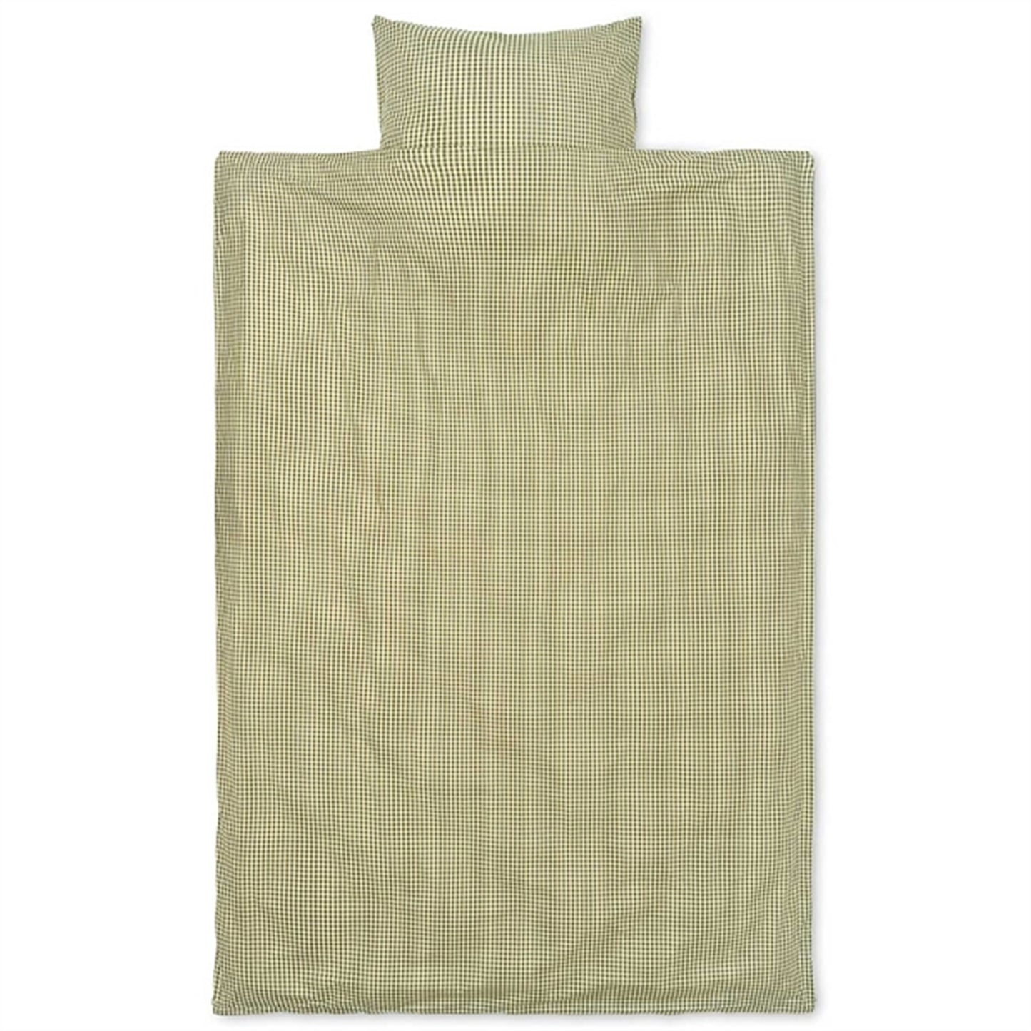 Ferm Living Check Bedding Lemon/Olive