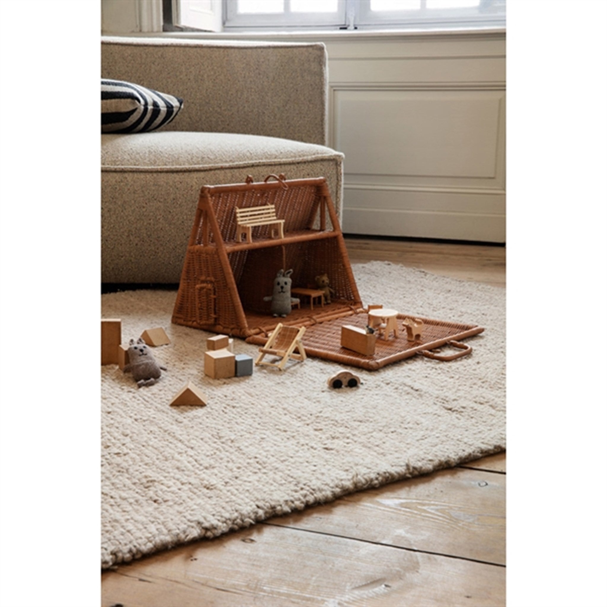 Ferm Living Braided Doll's House Natural 4