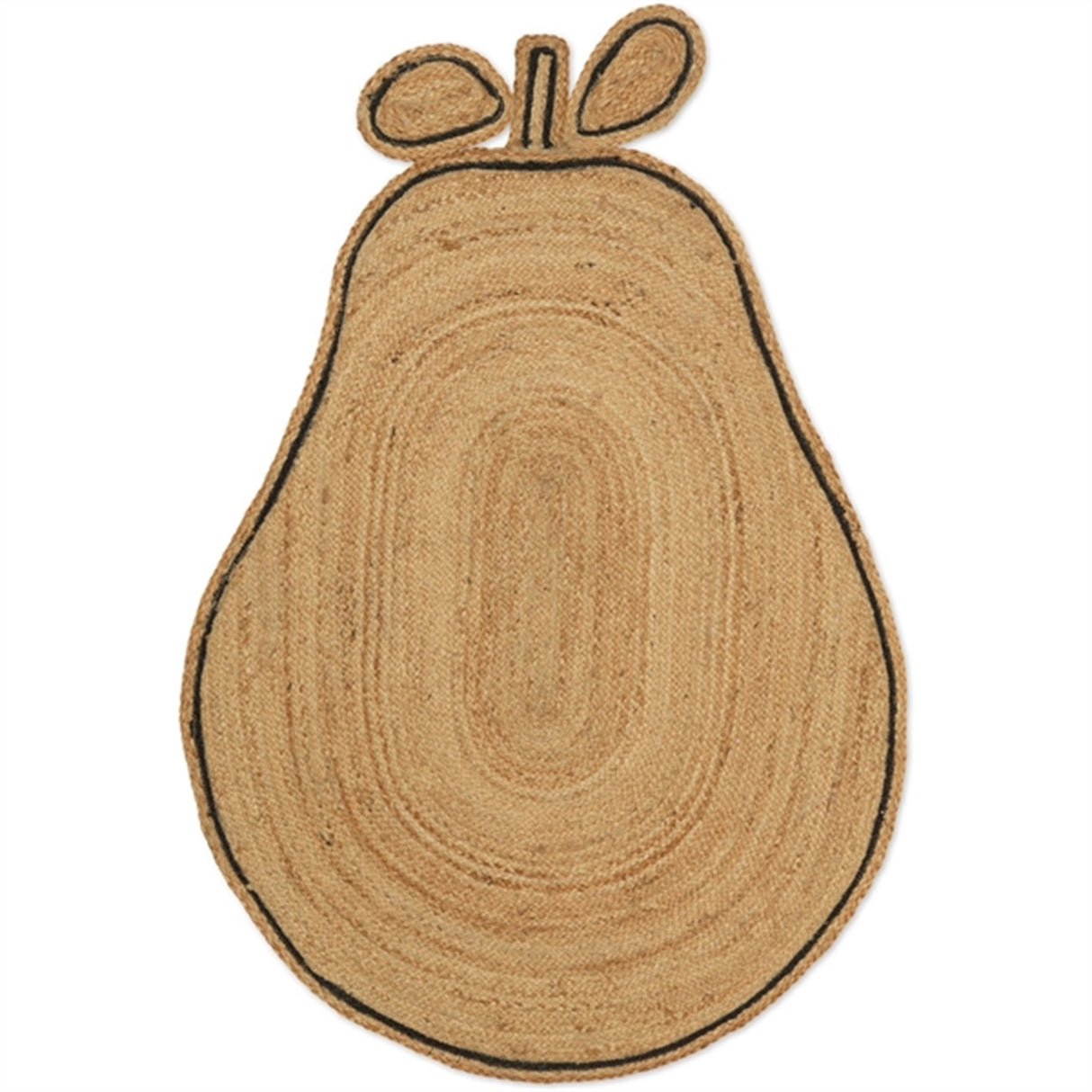 Ferm Living Pear Braided Jute Rug Natural