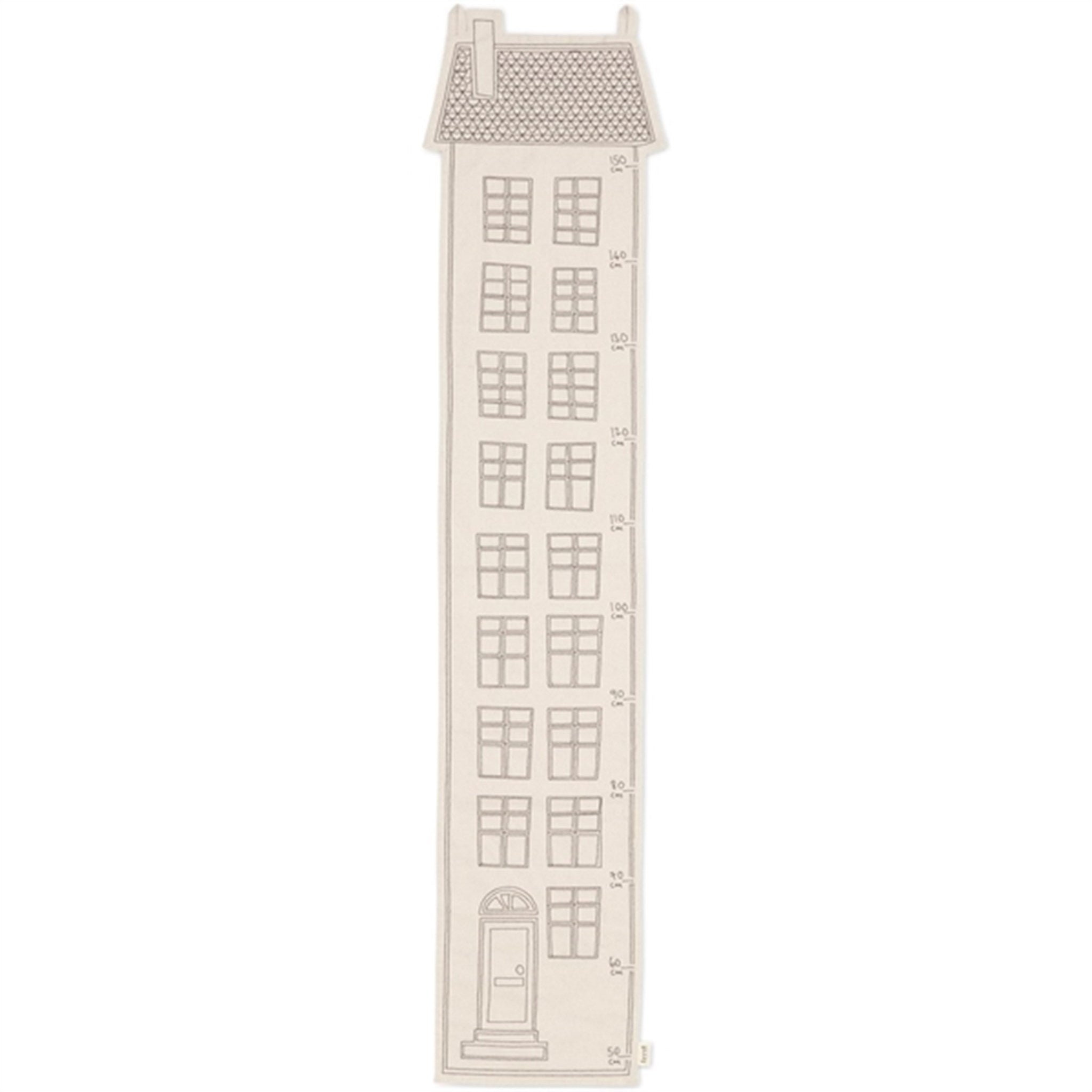 Ferm Living Abode Growth Chart Undyed Off-White