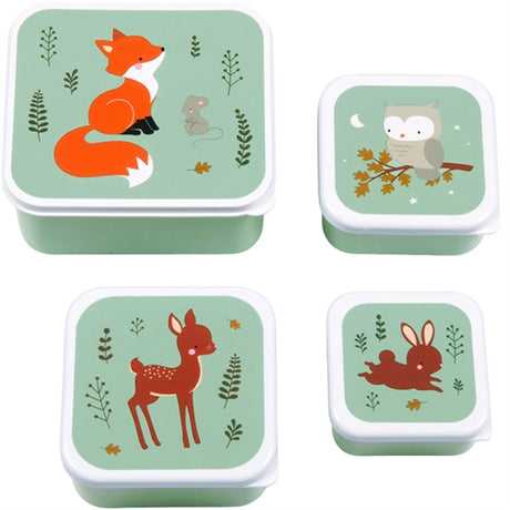 A Little Lovely Company Lunch And Snackbox Forest Friends