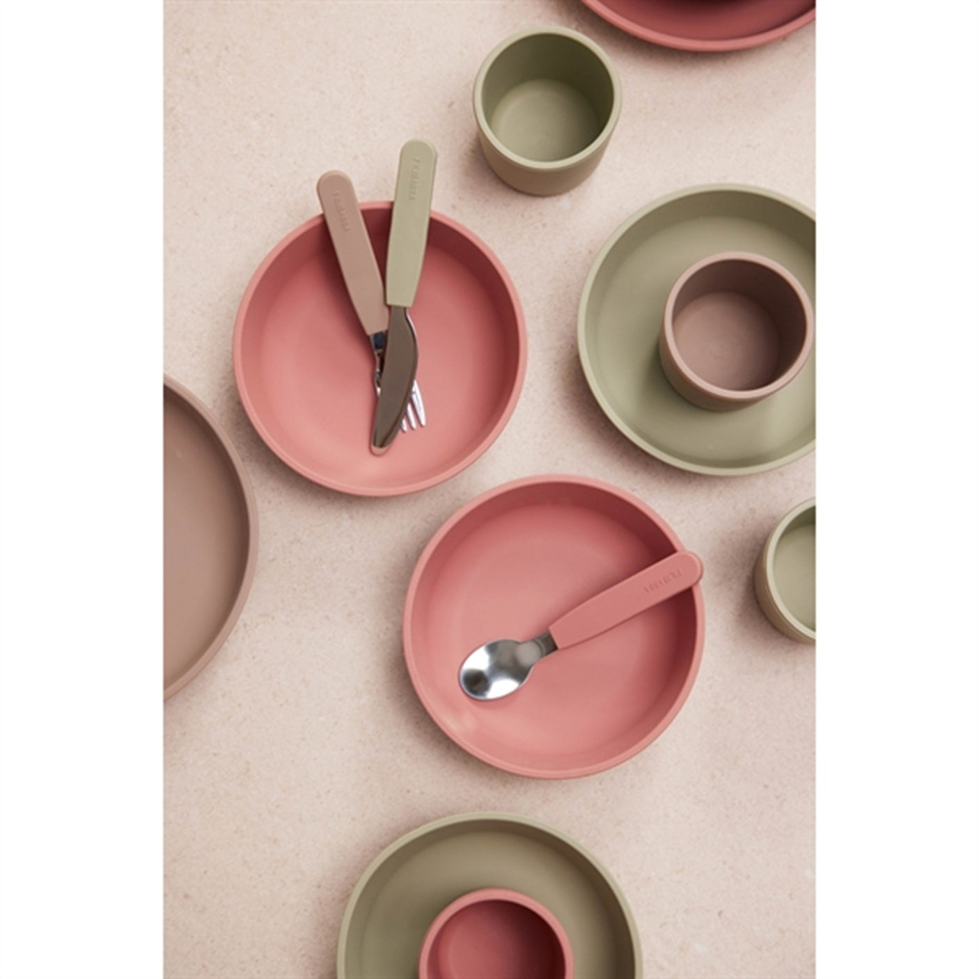 FILIBABBA Cutlery Set Rose
