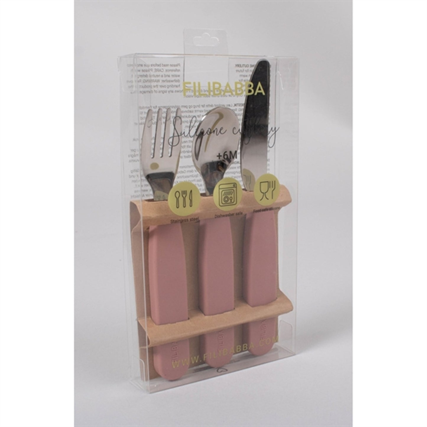 FILIBABBA Cutlery Set Rose