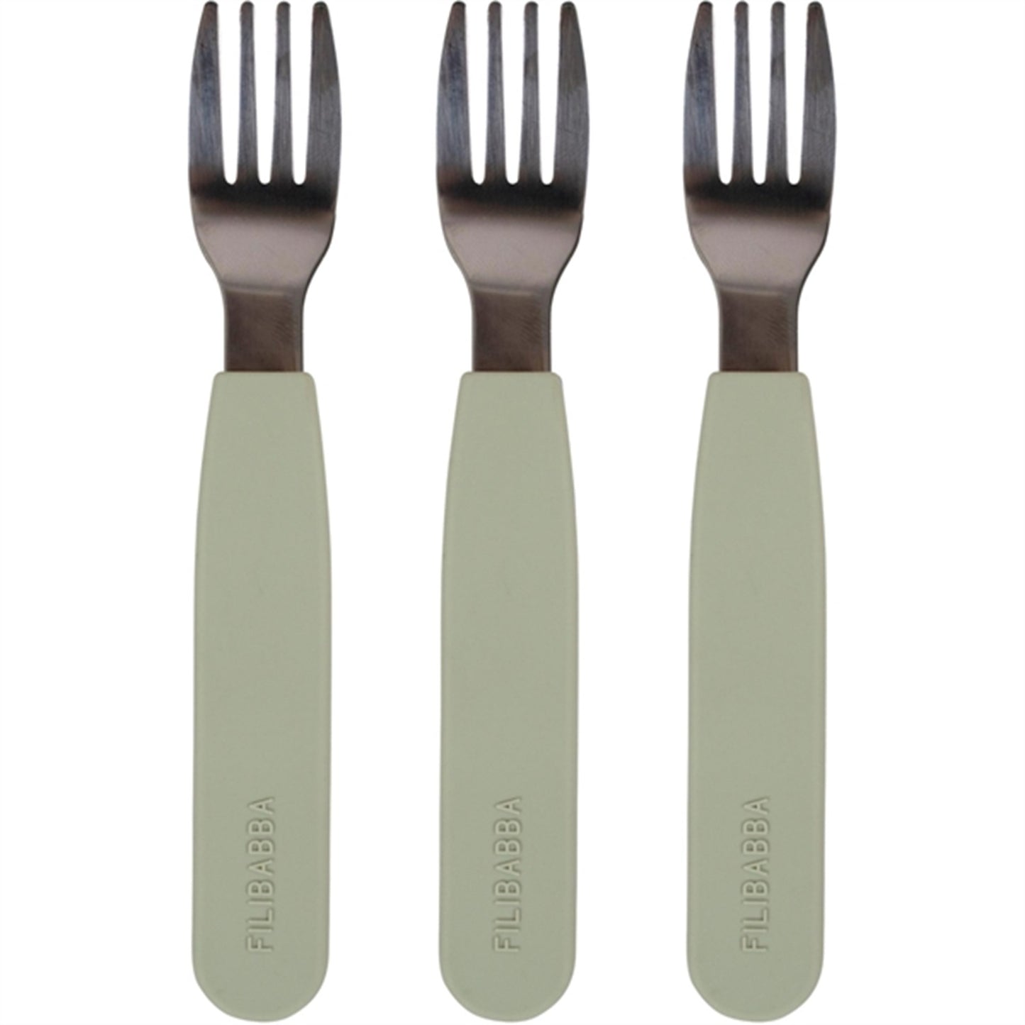 FILIBABBA Forks 3-pack Green