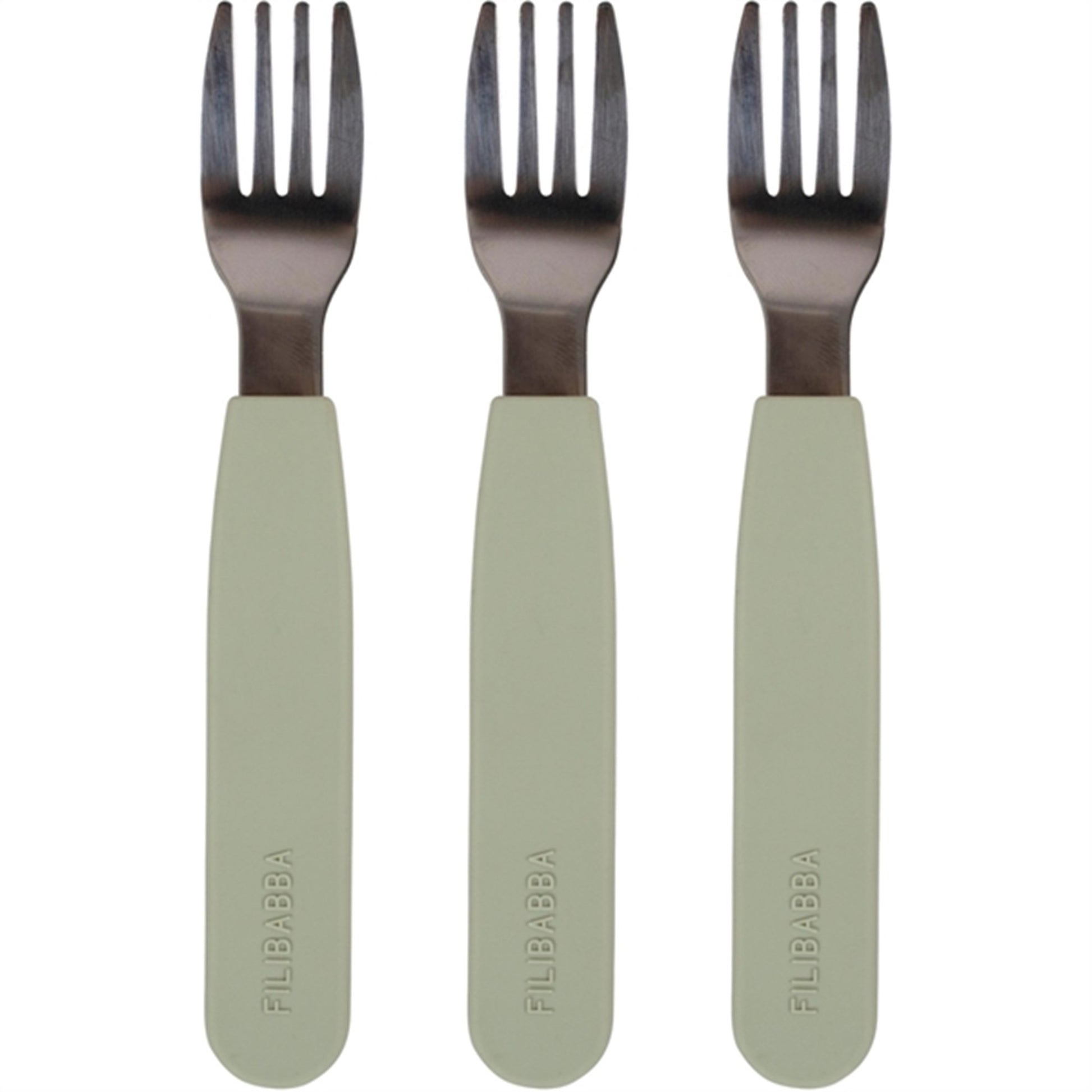 FILIBABBA Forks 3-pack Green