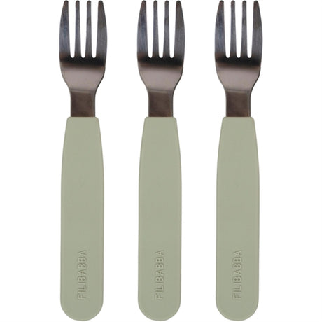 FILIBABBA Forks 3-pack Green