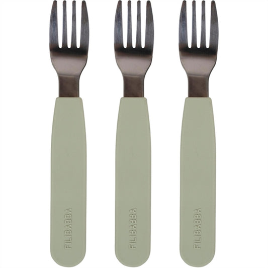 FILIBABBA Forks 3-pack Green
