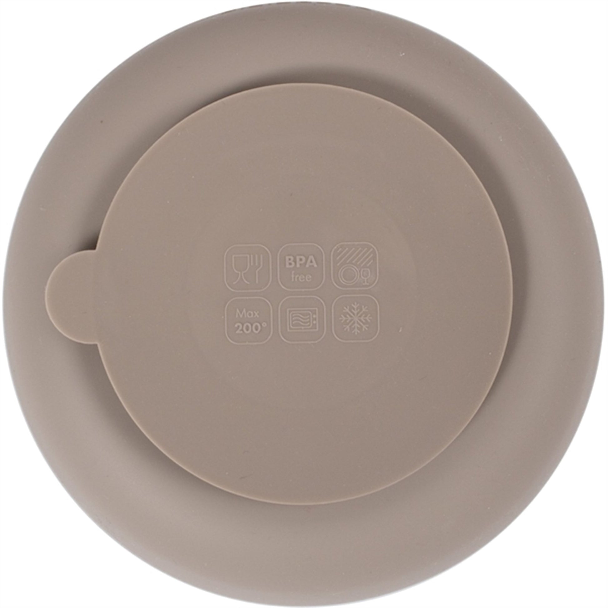 FILIBABBA Plate 2-pack Warm Grey