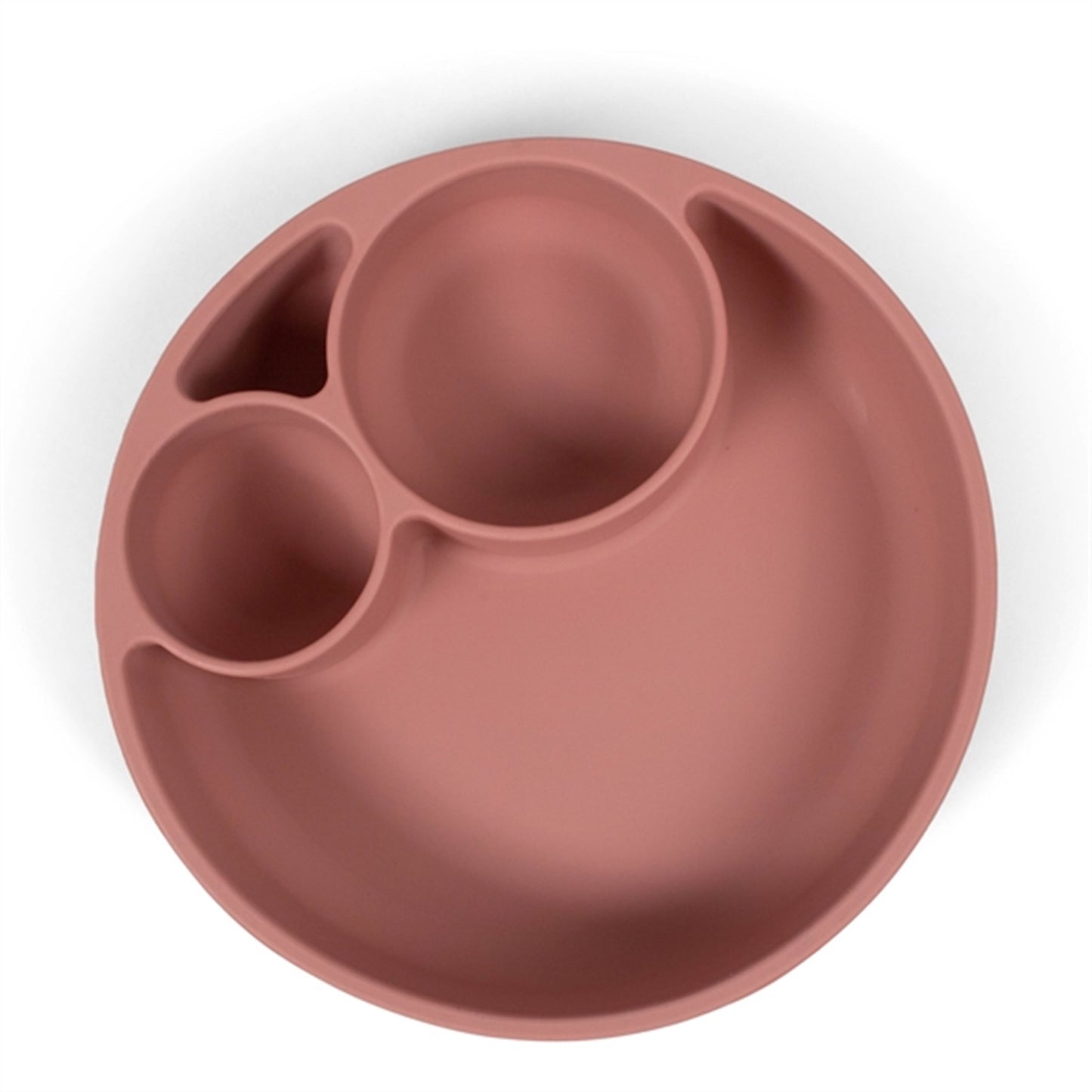 FILIBABBA Plate Divided Rose