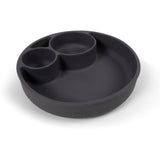 FILIBABBA Plate Divided Stone Grey