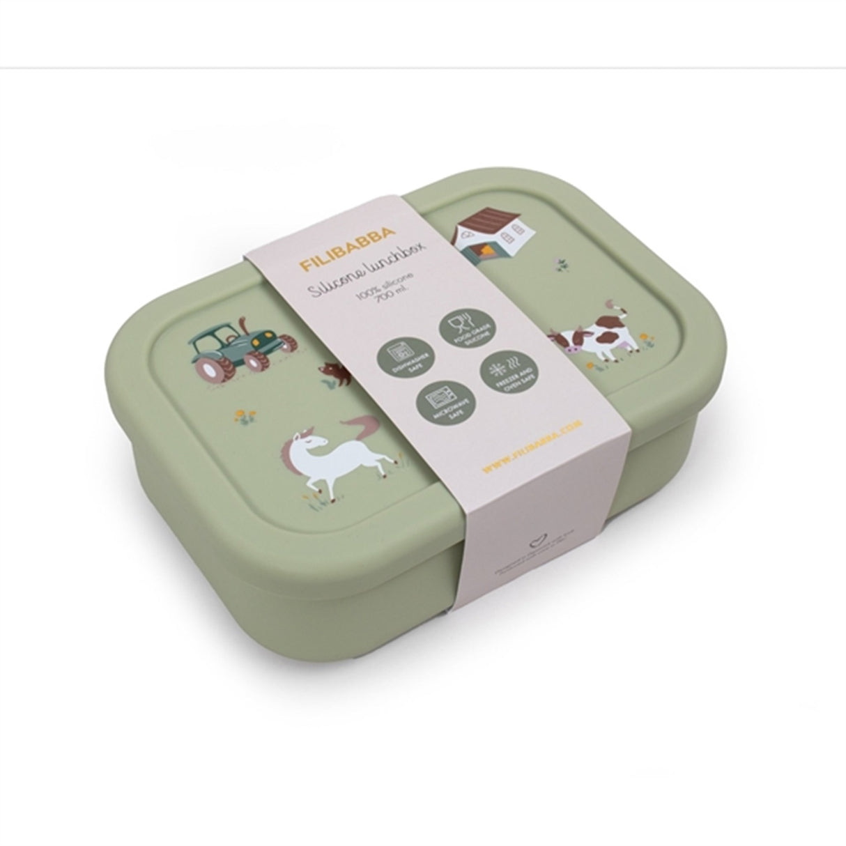 FILIBABBA Lunch Box Bog Green