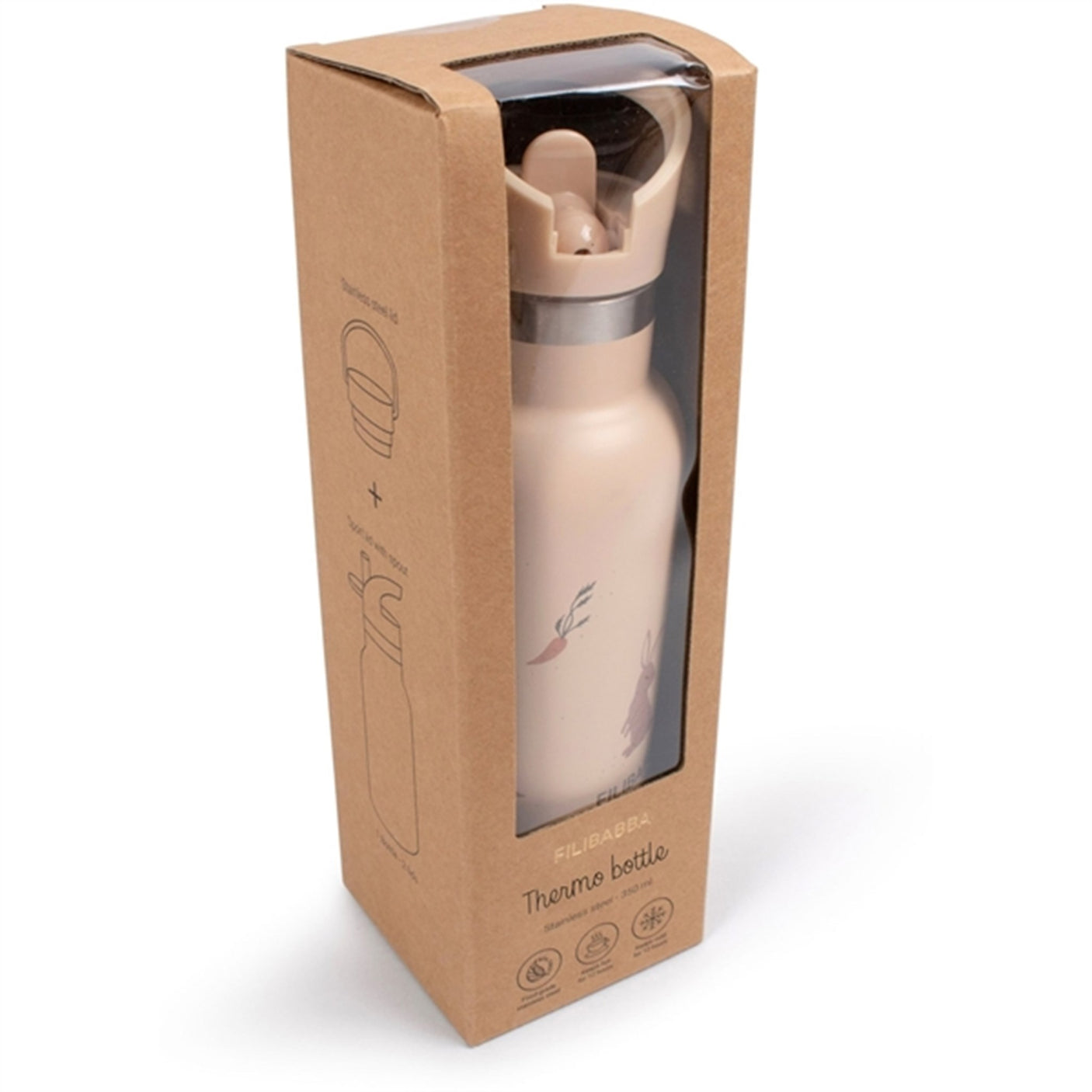 FILIBABBA Drinking Bottle Carrot Thief